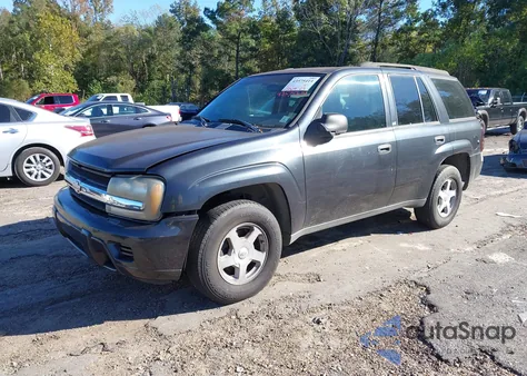 2003 Chevrolet Trailblazer Ls из США, поврежденный, VIN 1GNDS13SX32206943